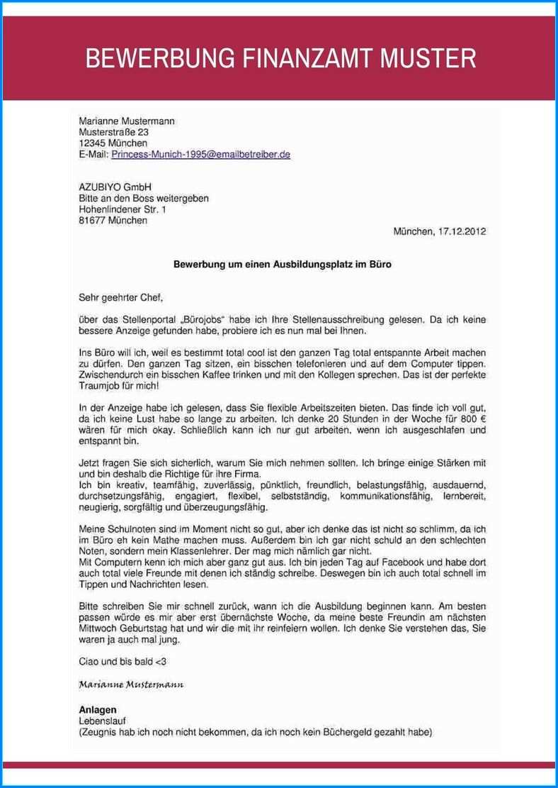 Anschreiben Bewerbung Vorlage Pdf