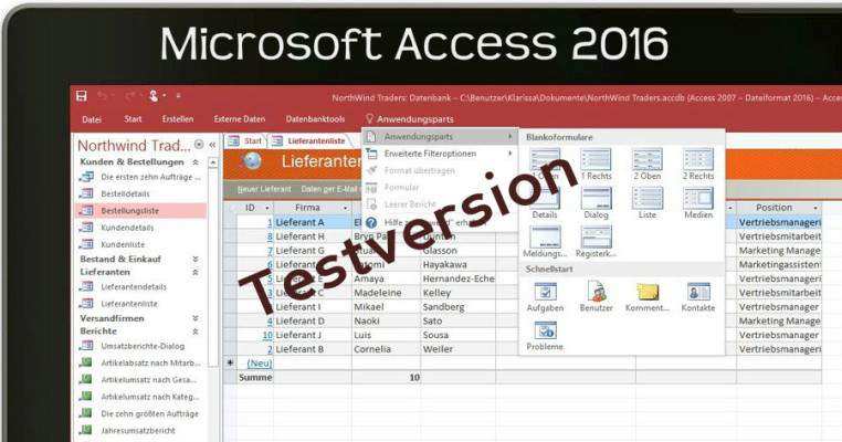 Microsoft Access 2016 Download Freeware De