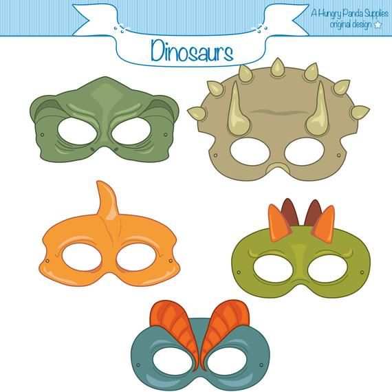 Dinosaurs Printable Masks Dinosaur Mask Trex Mask Triceratops