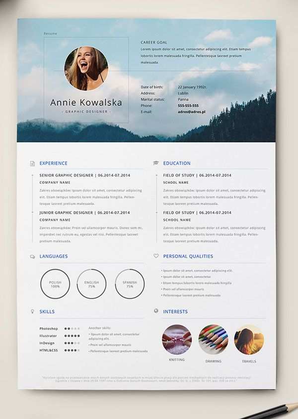 10 Best Free Resume Cv Templates In Ai Indesign Word Psd