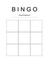 Buchstaben Bingo Vorlage Bingo Vorlage Bingo Vorlagen