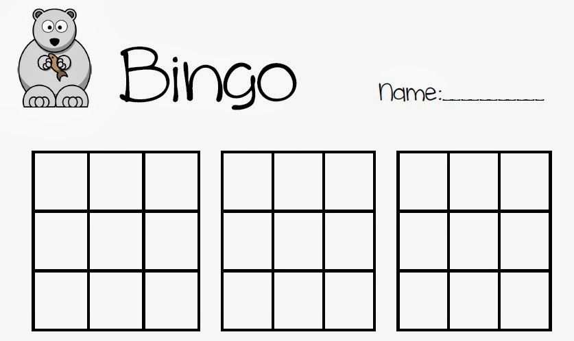 Bingo Bingo Vorlage Bingo Bingo Spiele