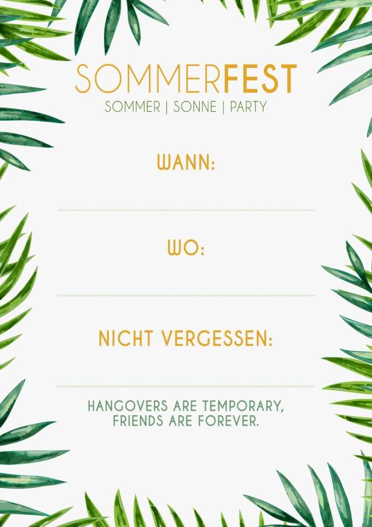 Alles Fur Dein Nachstes Unvergessliches Sommerfest Sommerfest