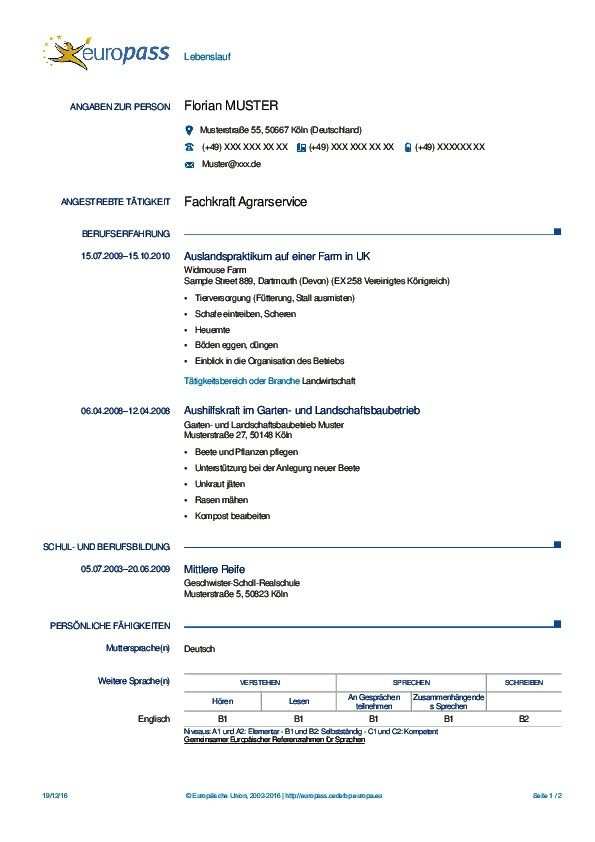 Awesome European Cv Template Word Download Picture Di 2020