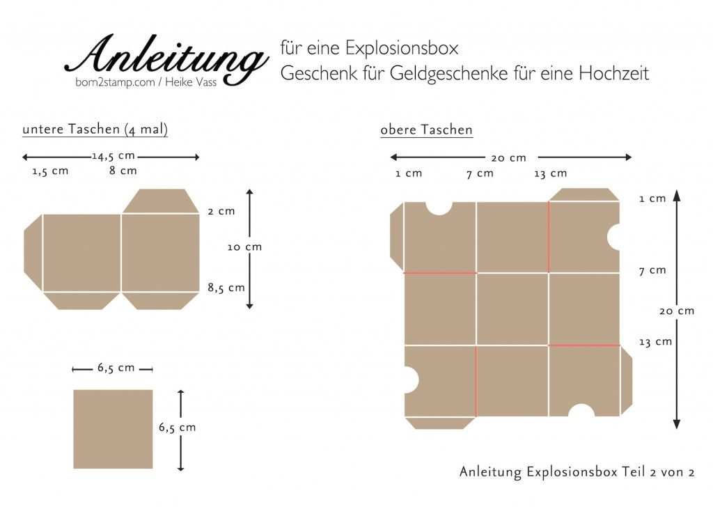 Scraphexe Geschenkbox Basteln Anleitung Geschenkbox Basteln