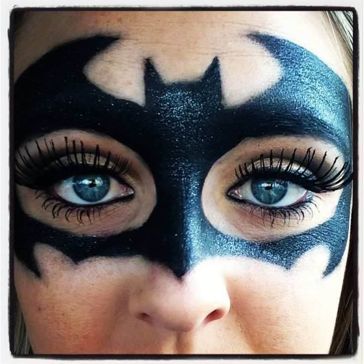 Bat Girl Face Paint By Love Painted Too Bemalte Gesichter