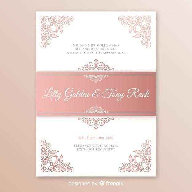 Rustic Wedding Invitation Set Printable Wedding Invitation