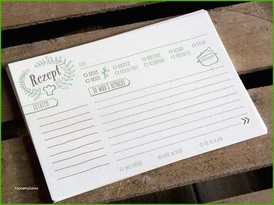 Free Editable Recipe Card Templates For Microsoft Word Free