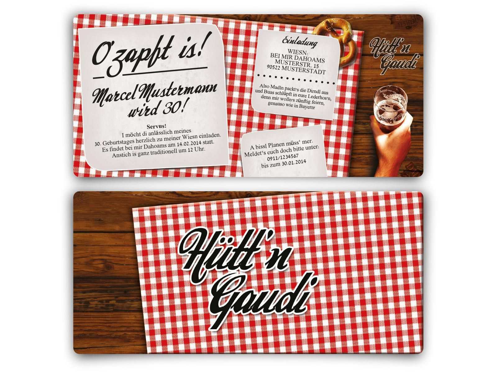 Einladungen Zur Wiesn Einladungen Oktoberfest Ausdrucken Von
