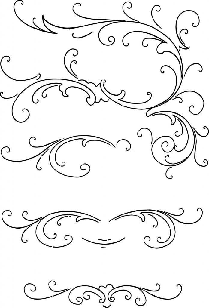 Free Clip Art Calligraphy Ornaments Vector And Images Clipart