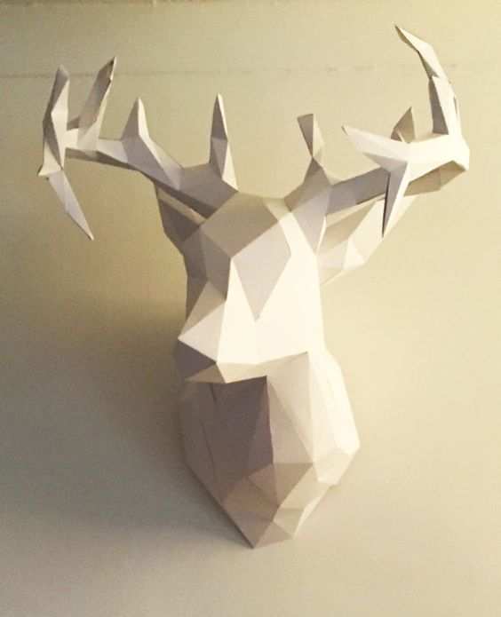 Unicorn 3d Papercraft Model Downloadable Diy Template Kreativ