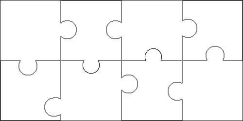 Puzzle Vorlage Puzzle Drucken Ausdrucken Puzzlestucke