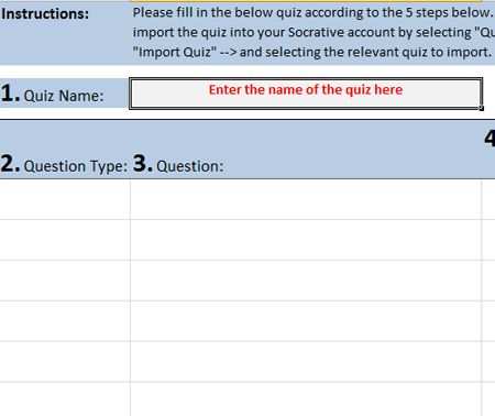 Quiz Template Download Without Any Hassle Quiz Templates