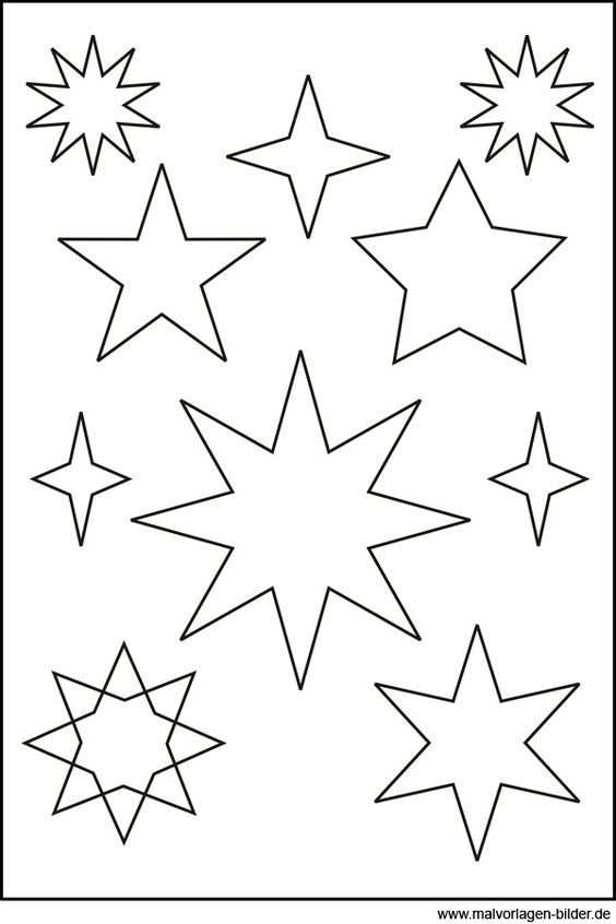 Inspirierende Sterne Basteln Mit Kindern Vorlagen Inspiration Von