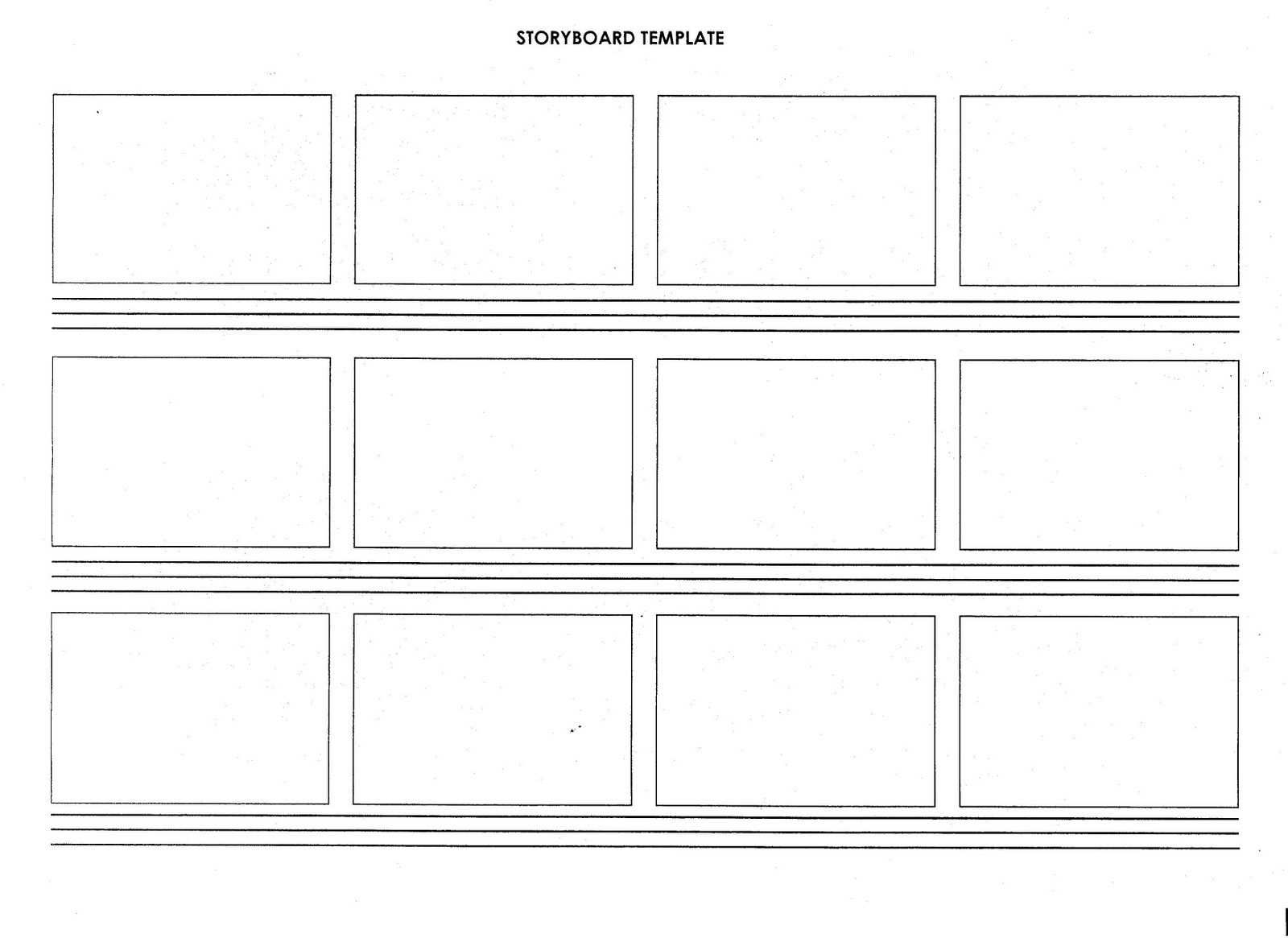 15 Examples Of Storyboard Templates Word Ppt And Pdf Format