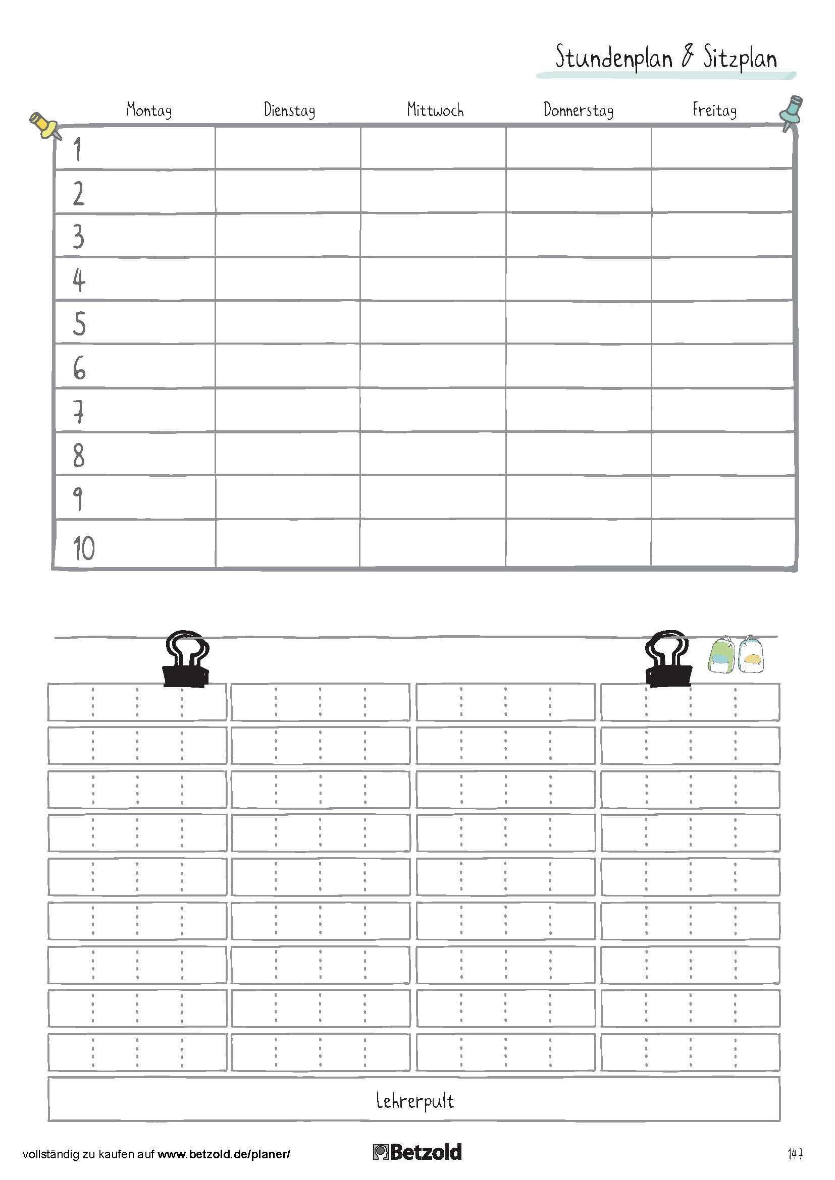 Download A Free Homework Planner Template For High School College