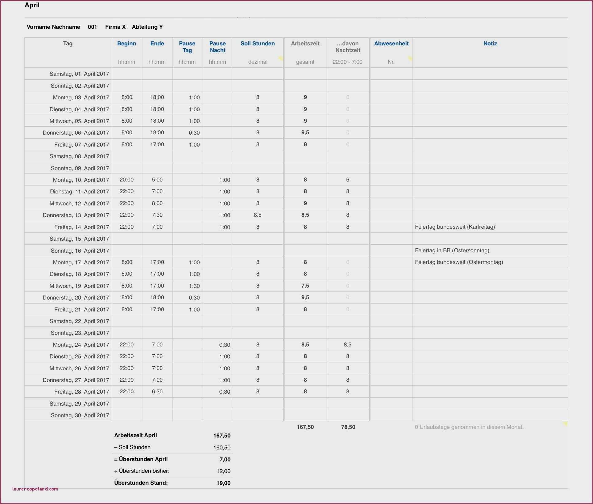 Stundenzettel Excel Tipps Excel Vorlage Vorlagen