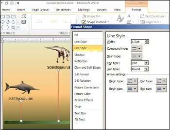 How To Create A Timeline Using Drawing Tools With Microsoft Word