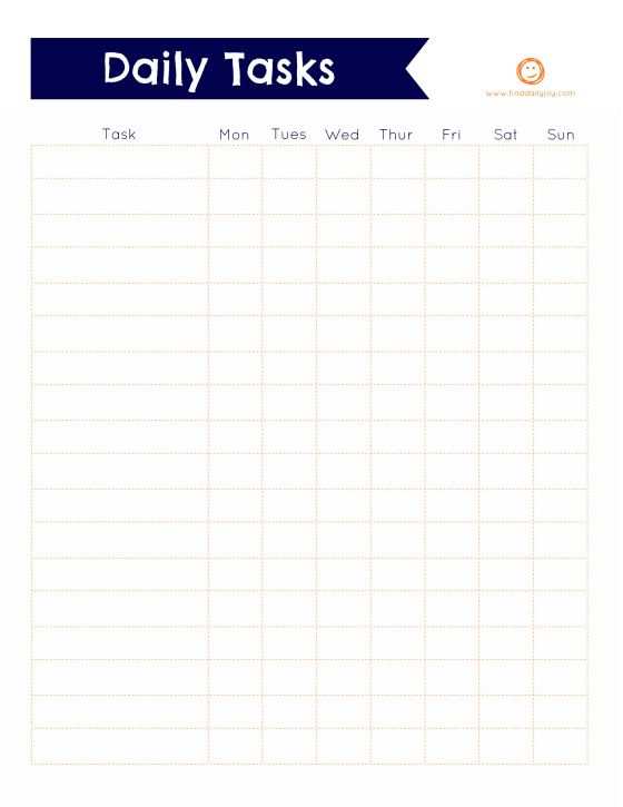 To Do List Free Printable With Images List Template Daily