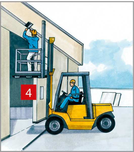 Stapler Und Arbeitsbuhnen Praxis Einsatzregeln Sicherheit