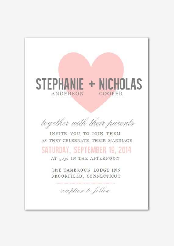 Diy Printable Ms Word Wedding Invitation Template W002 By Inkpower