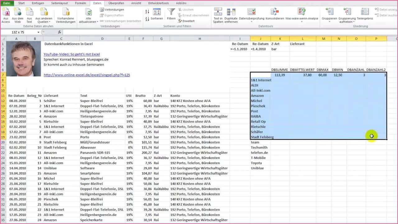 Kundenverwaltung Excel Vorlage Kostenlos