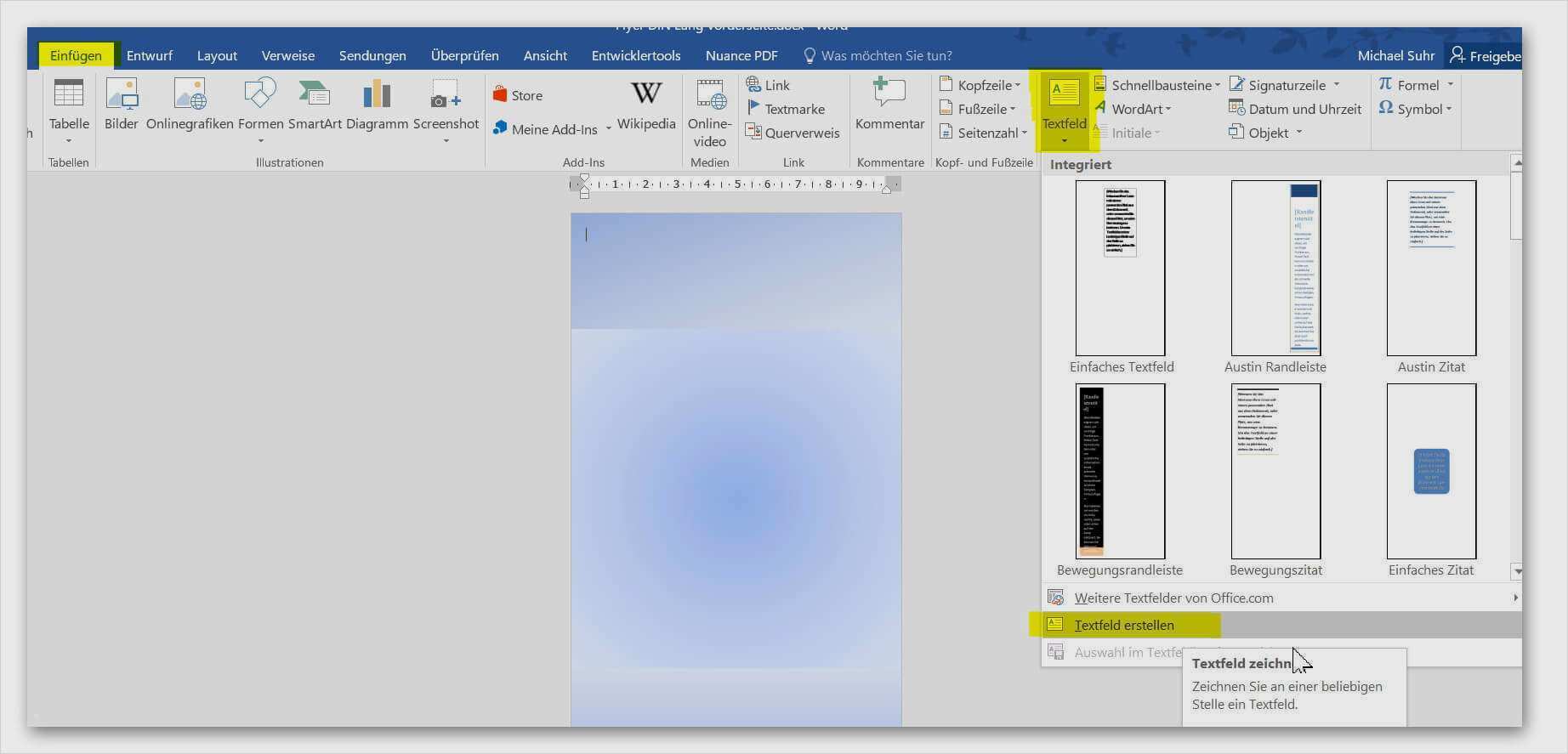 Microsoft Office Visitenkarten Vorlagen
