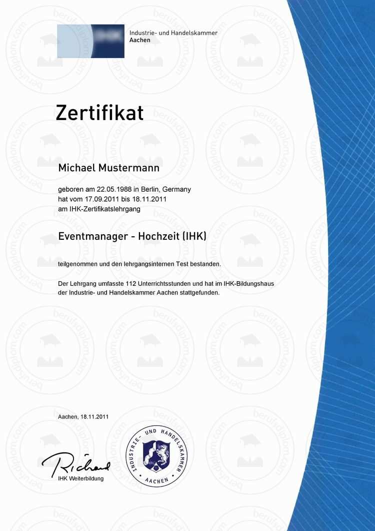 Teilnahmebescheinigung Vorlage Kostenlos